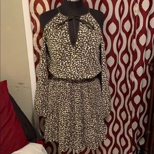 Michael Kors cold shoulder dress